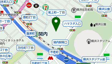 BASEGATE横浜関内(ベースゲート横浜関内)の地図画像