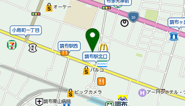 jewelry&repair ISHII CHOHU(ジュエリーアンドリペアイシイ 調布店) の地図画像