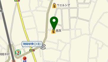 買取専門店大吉 西友朝霞根岸店の地図画像