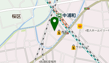 ixline(キューライン) 中浦和店の地図画像
