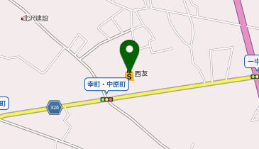 西友プリントショップ つき写真の地図画像