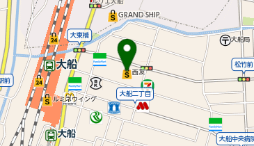 保険見直し本舗 西友大船店の地図画像