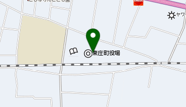 東庄町公民館の地図画像