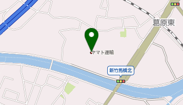 ヤマト運輸 北九州ベースの地図画像