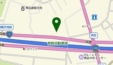 株式会社ケーユー 青森7号バイパス店の地図画像