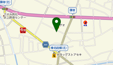 マミークリーニング 西友吹上店の地図画像
