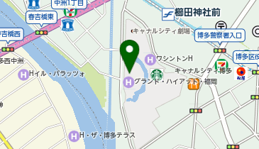 スナックエイティースリー ハカタの地図画像