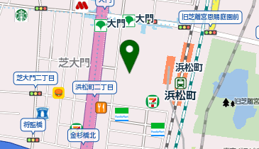 【11/1オープン】港区立みなと芸術センターの地図画像