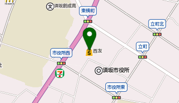いせやファミリードラッグ 須坂店の地図画像