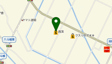 くらしの衣料やまや 西友諏訪城南店の地図画像