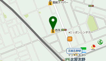ママのリフォーム 西友新北習志野店の地図画像