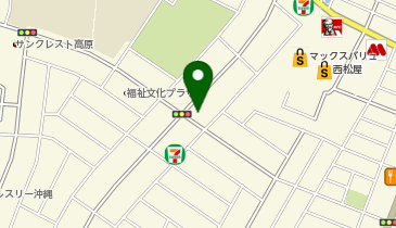 ジェフ 泡瀬店の地図画像