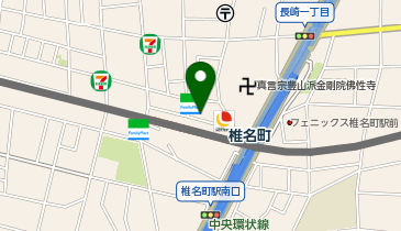 ピザハット 椎名町店の地図画像