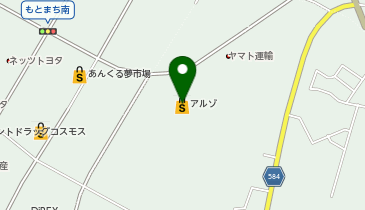 alzo(アルゾ) 甘木店の地図画像