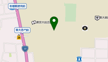 東京大学 医学部2号館の地図画像