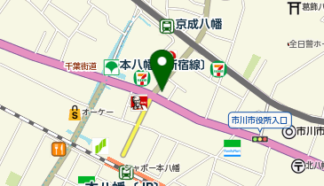 いちかわ観光物産インフォメーションの地図画像