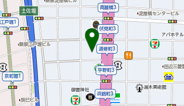 ロールス・ロイス・モーター・カーズ 大阪の地図画像