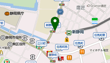 葵クレープの地図画像