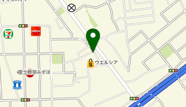 おぜんと洋菓子 丸十の地図画像