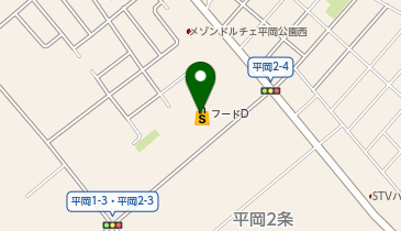 フードD 生鮮市場平岡店の地図画像