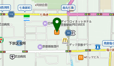 GLOBAL WORK(グローバル ワーク) 京都ヨドバシ店の地図画像