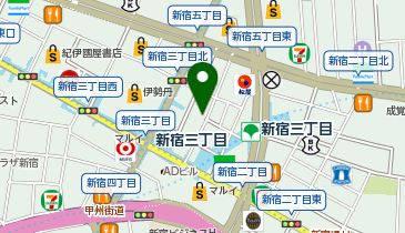 おでんと炉端たけし 新宿三丁目はなれ店の地図画像