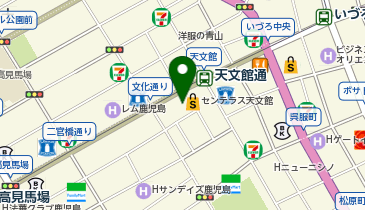 銀だこハイボール酒場 センテラス天文館店の地図画像