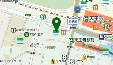 ウィンクリニック 天王寺院の地図画像