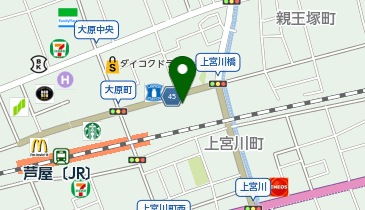 アサイー工房 芦屋店の地図画像