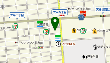 ニュー鳥平の地図画像