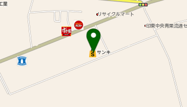 麺場 田所商店 八街店の地図画像