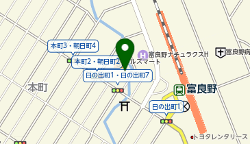 フラノビストロ Salut(サリュ)の地図画像