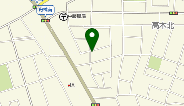 ポプラ調剤薬局 高木店の地図画像