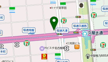 エイタックスグループ 名古屋オフィスの地図画像