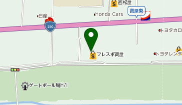 快活CLUB(クラブ) フレスポ高屋店の地図画像