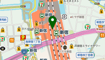 LeSportsac(レスポートサック) ルミネ新宿 ルミネ2店の地図画像