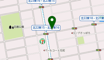 cledonna(クレドナ)の地図画像