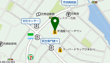 三好野レストラン 天満屋ハピータウン児島店の地図画像