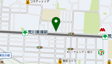 雑貨屋プールサイドの地図画像