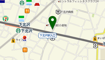 TOKYO RECYCLE imption(東京リサイクルインプション) 下北沢店の地図画像