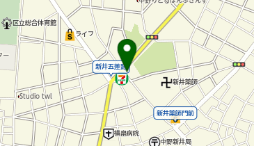 RecycleGallery NEWS(リサイクルギャラリーニュース) 中野店の地図画像