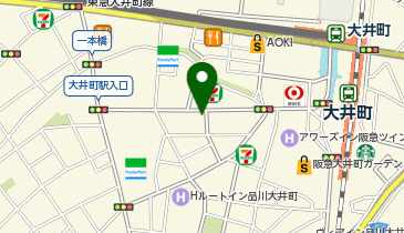 PONO PONO(ポノポノ) 品川大井町店の地図画像