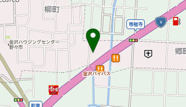 カルバン 白山店の地図画像