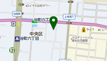鳴門産直魚介と河内鴨の町屋レストラン 酒場KAWAHARA(カワハラ)の地図画像