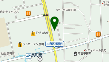 南仙台キリスト教会の地図画像