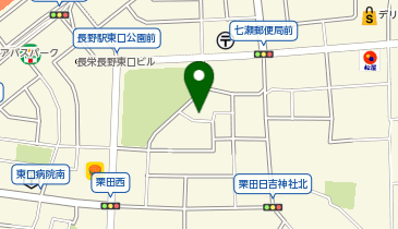 アーク調剤薬局 長野栗田店の地図画像