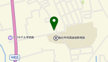 四つ葉薬局 甲府上今井店の地図画像