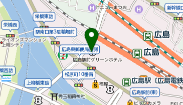 全国健康保険協会 広島支部の地図画像