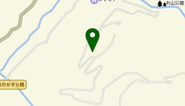 かずら橋ブルーベリー園&古民家カフェ 天空の地図画像