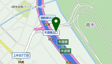 肉肉うどん 空港本店の地図画像